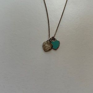 Tiffany Mini Hearts Tag Necklace